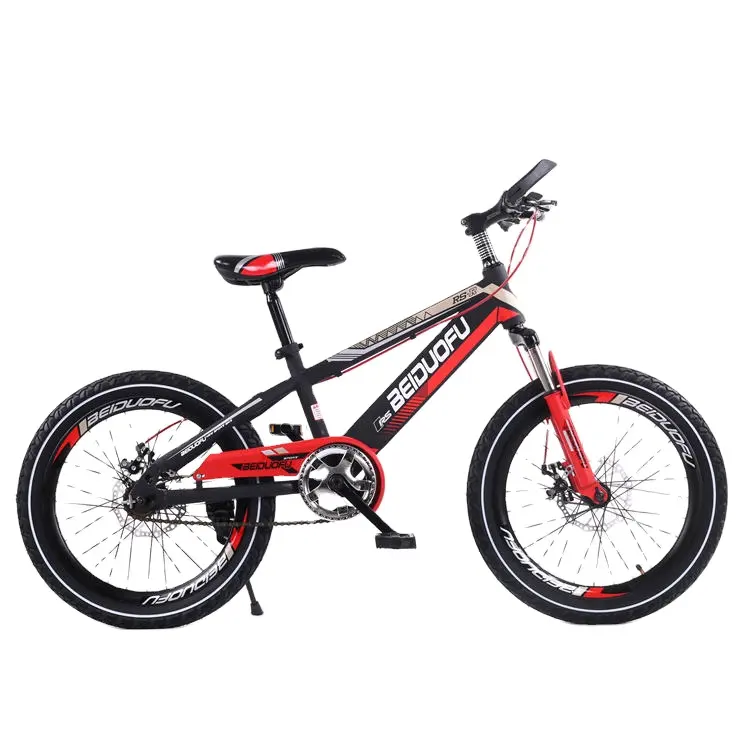 Bici per bambini da 20 pollici forcella anteriore ammortizzata bicicletta per bambini con freno a disco Mountain Bike per bambini