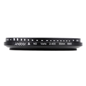 Andoer 55mmNDフェーダーニュートラル密度調整可能ND2〜ND400可変フィルター (Canon NikonDSLRカメラ用) - Product Image 4