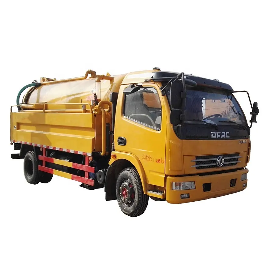 Yüksek basınçlı kanalizasyon temiz kamyon emme çamur ve jeti temizleme fonksiyonu ile olabilir İtalya pompa