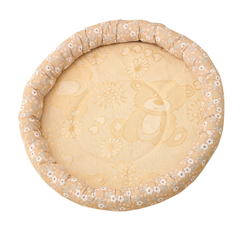 Round cooling mat - khaki