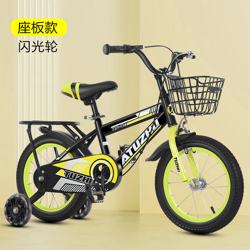 Support à roues clignotant noir et jaune