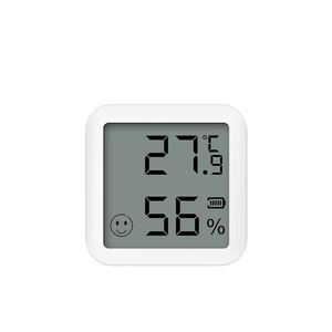 Tuya WiFi ZigBee BLE Termómetro digital Higrómetro Interior Mini Medidor de sensor de temperatura y humedad inteligente con pantalla LCD