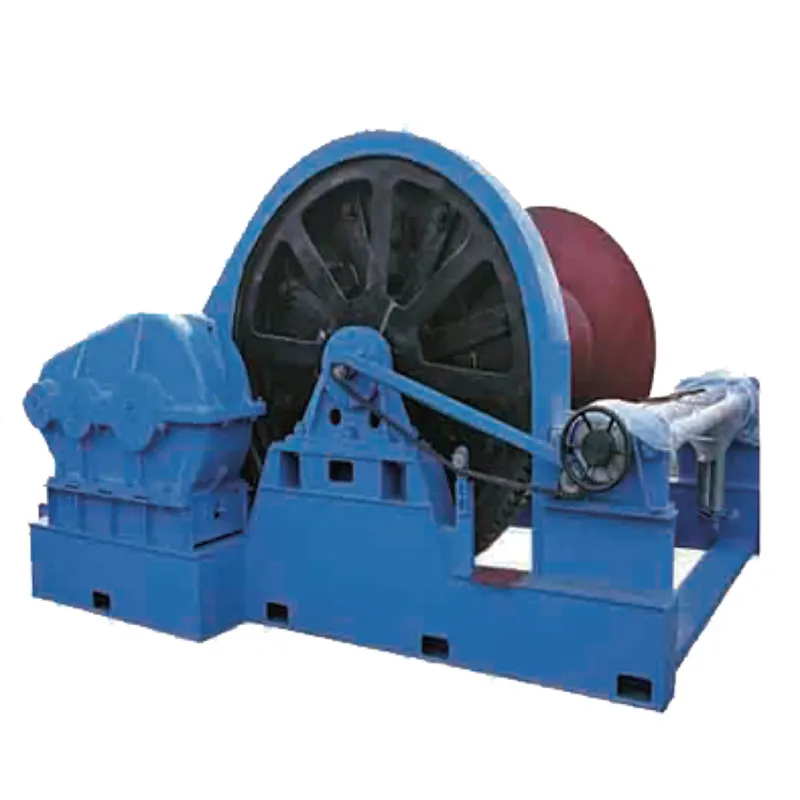 Best customized 10 ton single drum mechanical electric winch with brake