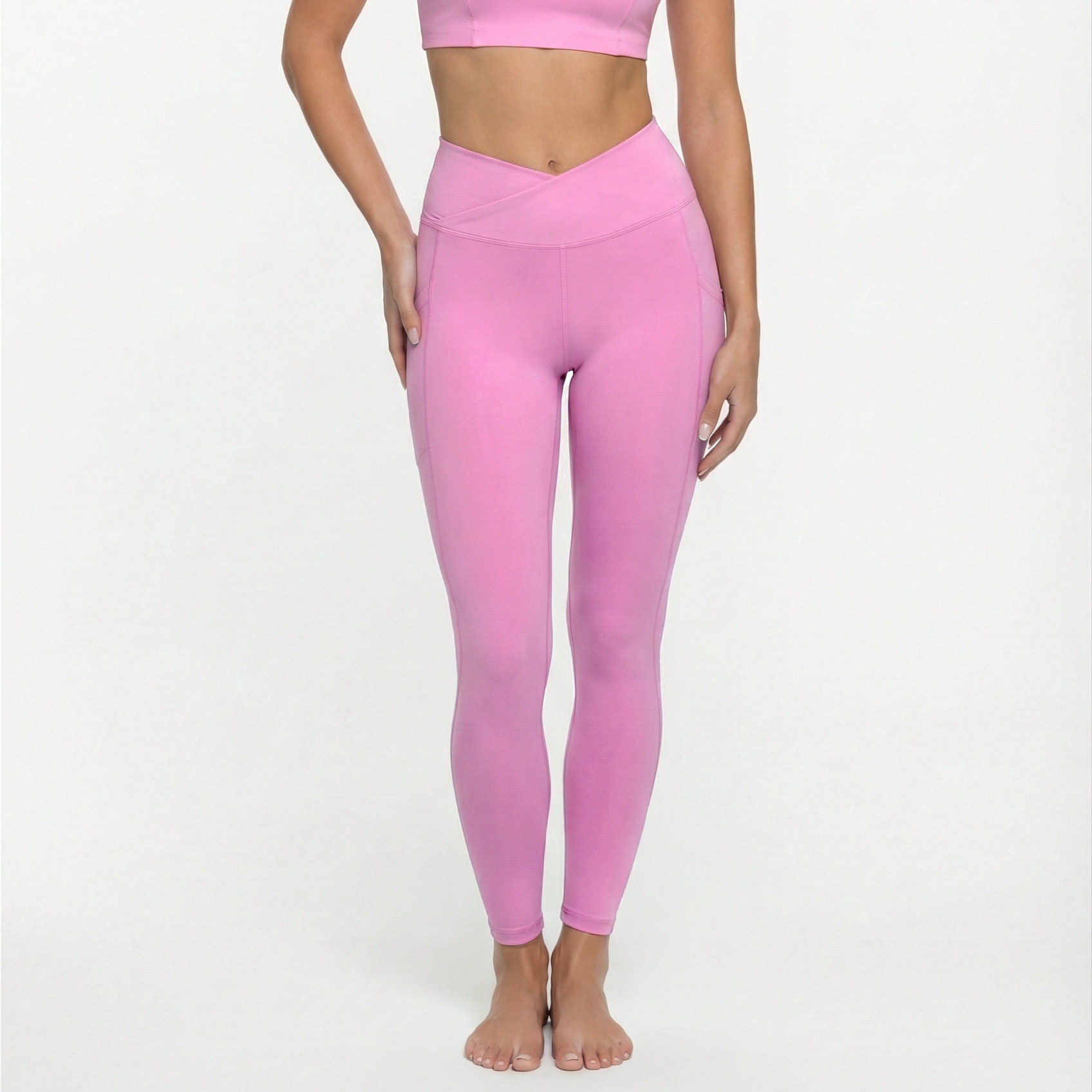Barbie Pink Leggings (V-waist)