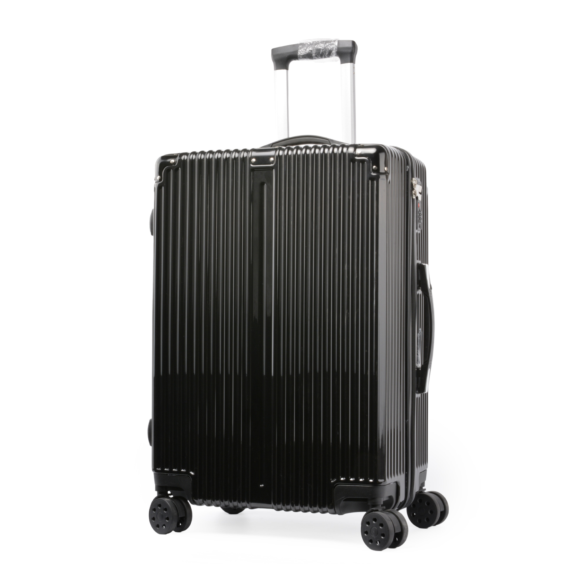 Retro metal corner protectors - black