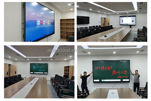 Фабрика OEM ODM 4K 55 65 75 85 86 110 Интерактивная плоская панель Android IR Ai камера Сенсорный экран Смарт-плата для класса - Product Image 5
