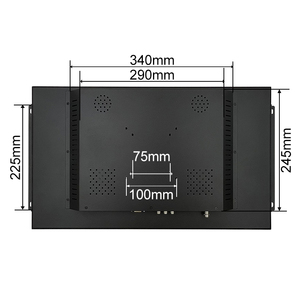 Monitor LCD Industrial HD VGA AV BNC de 23,6 pulgadas, carcasa metálica sin pantalla táctil, marco abierto, OEM, ODM, TFT integrado para escritorio - Product Image 4