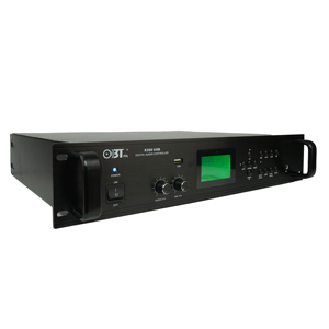 OBT-9300USB профессиональный высококачественный алюминиевый Цифровой аудиоконтроллер, аудиосистема, контроллер последовательности питания, 8 Ом, сопротивление - Product Image 1