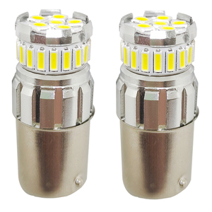 Strobe flaş T20 Led P21/5W Bay15D 1157 1156 Ba15S 7443 araba fren ampul kırmızı yanıp sönen Led kuyruk durdurma 12V Led ışık - Product Image 6
