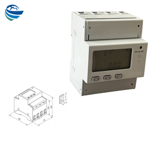 智能三相轨装电子电能表3*380V直/CT输入RS485协议支持专业工厂 - Product Image 4