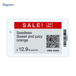 Raycom ร้านค้าปลีกที่บางเฉียบแท็กราคาแบบดิจิทัลไร้สายสำหรับซูเปอร์มาร์เก็ตระบบ EAS ราคาอิเล็กทรอนิกส์ที่ใช้งานง่าย - Product Image 5