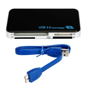 USB 3.0全1紧凑型闪存多插槽读卡器适配器 - Product Image 1
