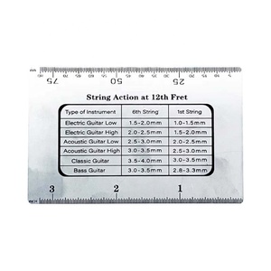 Guitar Accessories Tone Neck <strong>String</strong> Height Caliper Audio Cable Classical Bass <strong>String</strong> Distance Measuring Ruler Musical Tool - Product Image 2