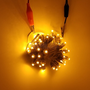 Guscio trasparente Singolo Colore Nodo 12v 9 millimetri Led Pixel Stringa Luce - Product Image 4