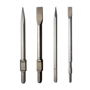 Hex Shank Scraping <strong>Chisel</strong>, 1-1/8&quot; <strong>Chisel</strong> Hex <strong>for</strong> Electric Demolition Jack Hammer - Product Image 2