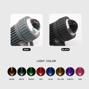 Remote Control RGB One Beam Lens Beam Spot Flood Dimmable Outdoor IP65 Outdoor Waterproof Aluminum 10W <strong>Led</strong> Spot Light - Product Image 4