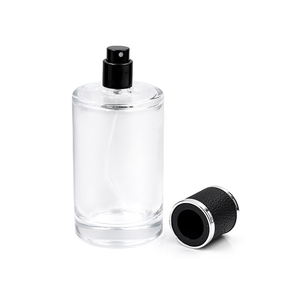30ml 50ml 100mlスプレー香水ガラス瓶透明円筒形香水瓶