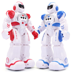 Robot inteligente de dibujos animados para hombre y mujer, juguetes de plástico duradero, Sensor infrarrojo eléctrico, Control remoto, canto para educación temprana - Product Image 1