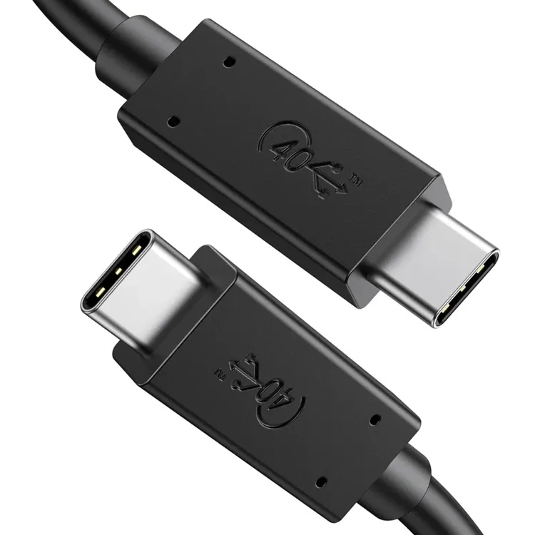 Werksdefinierte aktive USB4 -kabelverlängerung 240 W schnelles aufladen mit Thunderbolt 3/Thunderbolt 4