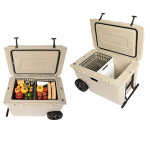广东厂家定制塑料水产养殖保温箱周转箱户外野营冷藏保鲜旋转 - Product Image 4