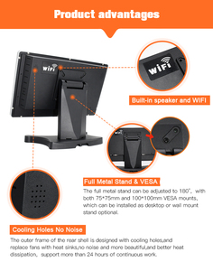 Fabbrica diretta su misura 15.6 pollici LCD Desktop POS Machine I5 di quarta generazione con Windows Android per uso industriale - Product Image 6