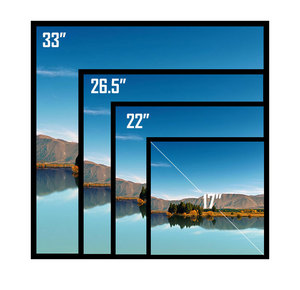 square <strong>Lcd</strong> Monitor 17/22/26..5/33&quot; Inch <strong>Display</strong> Touch Screen <strong>LCD</strong> <strong>Panel</strong> Module for Advertising With HDM1 DP - Product Image 2