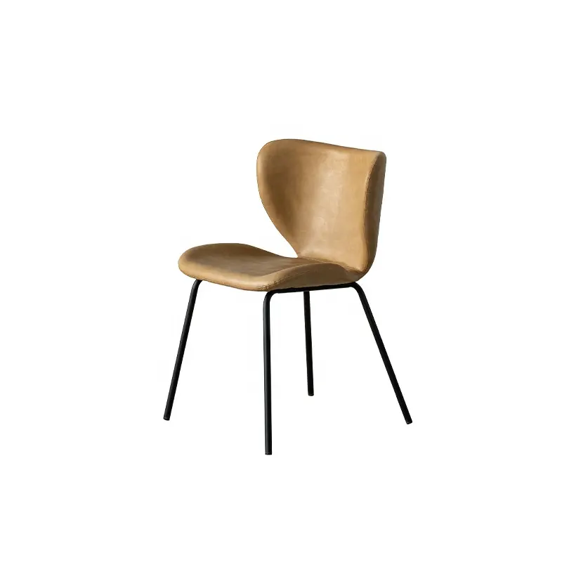 2023 neues Design industrielle moderne Möbel Kinder stuhl mit PU-Leder beliebten Stuhl für Esszimmer möbel