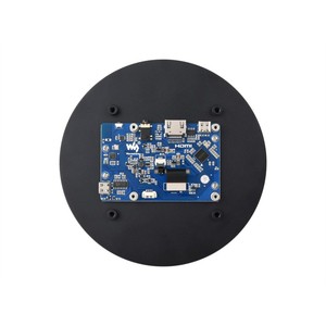 5 Zoll rundes 10-Punkt-Touch-Display 1080 IPS Optical Bonding Hartglas scheibe mit Raspberry Pi - Product Image 2