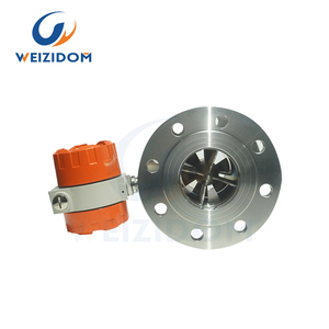 Dispositivo de medición de flujo Pulso 4-20mA Salida Multi-Temperatura Personalizado Agua Diesel Líquido Turbina Caudalímetro - Product Image 5
