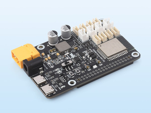 Raspberry Pi 5/4B a trasmissione diretta Servo motore a ruote scheda ESP32 e circuito di controllo 2.4GHz WiFi DDSM serie motore ruota