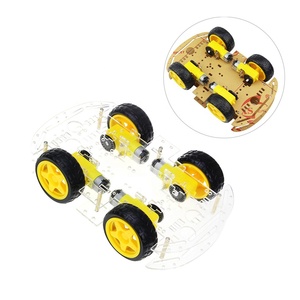 Smart Kit da Auto 4WD di Smart Robot Car Chassis Kit con Speed Encoder e Contenitore di Batteria per ardu Kit Fai Da Te - Product Image 4