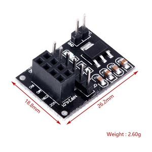 NRF24L01 adattatore Wireless modulo 3.3V nuova presa adattatore piastra per 8pin per arduino Robot auto 24 l01 modulo Wireless - Product Image 4