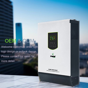 Inversor de frecuencia de potencia 5500va Sistema de energía solar fuera de la red para el hogar 48V Entrada 220VAC Inversor de salida simple/triple - Product Image 2