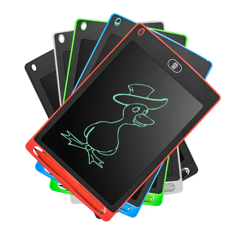 2024Factory Offre Spéciale enfants planches à dessin électroniques numériques écran multicolore 8.5 pouces tablette d'écriture lcd pour enfants bloc-notes