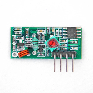 TX RX 433mh ricevitore trasmettitore 433Mhz RF modulo trasmettitore e ricevitore 5V DC 433MHZ Wireless S - Product Image 4