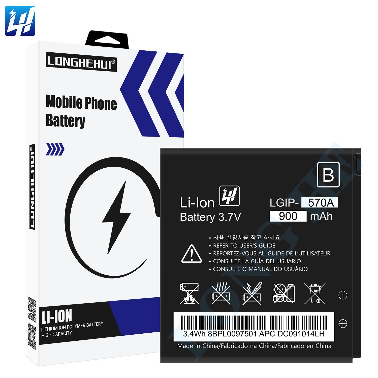 pour LG KP500 KP502 KP501 KC550 KC780 KV510