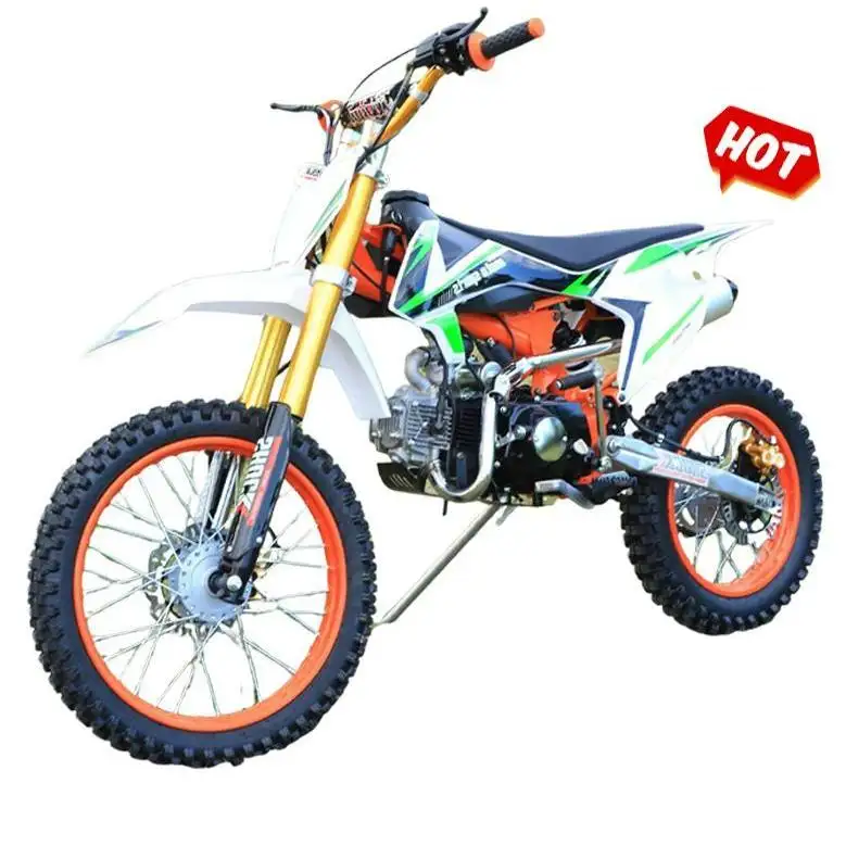 Hot selling Chinese Wholesale Motocross 125cc Dirt Bike 4 Stroke Automatic High-speed Pit Bike for Adult