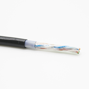 CABLE ETHERNET CAT5E CAT6 CAT7 para interiores, CABLE de red LAN con relleno de GEL de aceite, sistema POE CATV de 305M - Product Image 2
