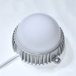DMX512 8206IC Addressable Programmable Diameter 30mm 12V 0.75W RGB LED Pixel Module Point Lights