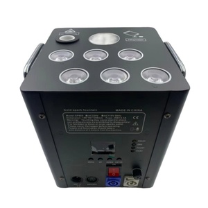 Remote Control and Dmx 6 Pcs Rgbw 4 in 1 <strong>LED</strong> 600W Cold Firework Machine Fountain <strong>Led</strong> <strong>Spark</strong> Machine - Product Image 3