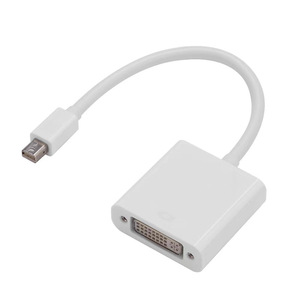 迷你显示端口迷你DP公到DVI DVI-I母视频转换器适配器电缆，适用于苹果电脑台式笔记本电脑高清电视显示器 - Product Image 6