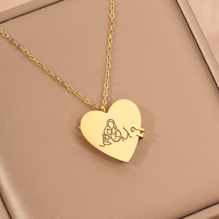 #4(Gold Hearted for Granddaughter)