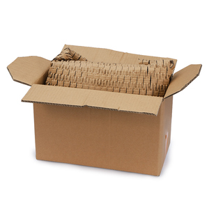 350mm Non Solution <strong>Recyclable</strong> Corrugated Cutting Small Cardboard Shredder Replacing Plastic Packaging Machine - Product Image 5