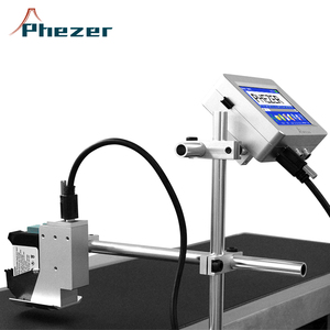 Günstige 1-2 Druck köpfe Online-Tinten strahl codier maschine Automatischer Chargen codierer Tinten strahl drucker Verfalls datum Flaschen karton - Product Image 5