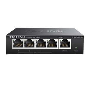 TP-LINK TL-SG1005P สวิตช์เดสก์ท็อป Gigabit PoE 5พอร์ตพร้อมสวิตช์ลิงค์ TP Plug และ Play 65W 4พอร์ต - Product Image 1