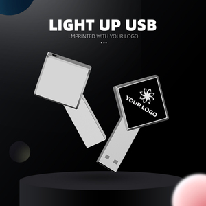 Uskysz Nhà Máy Sáng Tạo Độc Đáo Xách Tay Tam Giác Xe Key-Shape LED Light up USB Stick Chất Lượng Cao Quà Tặng Doanh Nghiệp USB flsh Ổ Đĩa - Product Image 6