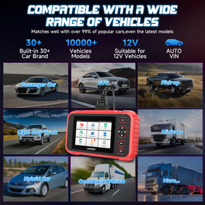 For <strong>LAUNCH</strong> CRP129i V2.0 OBD2 <strong>Scanner</strong> 4 System <strong>Code</strong> Reader with DPF SAS TPMS Reset Service Diagnostic Tool - Product Image 4