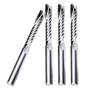 Custom Made Cnc Indexable Cutting Tool Single Spiral Milling <strong>Cutter</strong> 3.175/4/<strong>6mm</strong> Shank for Acrylic <strong>Cutter</strong> - Product Image 6