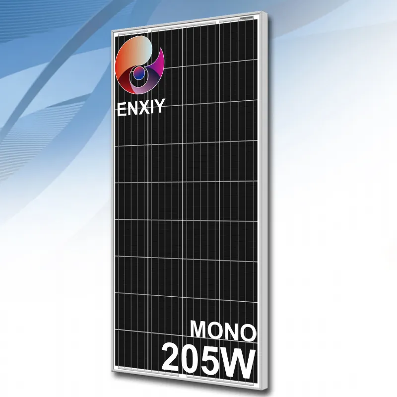 Pannello solare monocristallino policristallino 205W Full Power modulo fotovoltaico Multi-main Grid produttori di pannelli solari