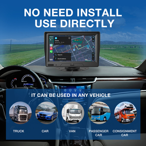 Carplay <strong>Android</strong> Auto 7 Inch Touch Screen Indash HD1080P Car DVR With WIFI BT, FM, Backup <strong>Cameras</strong> for Dashcam Driving Recorder - Product Image 6